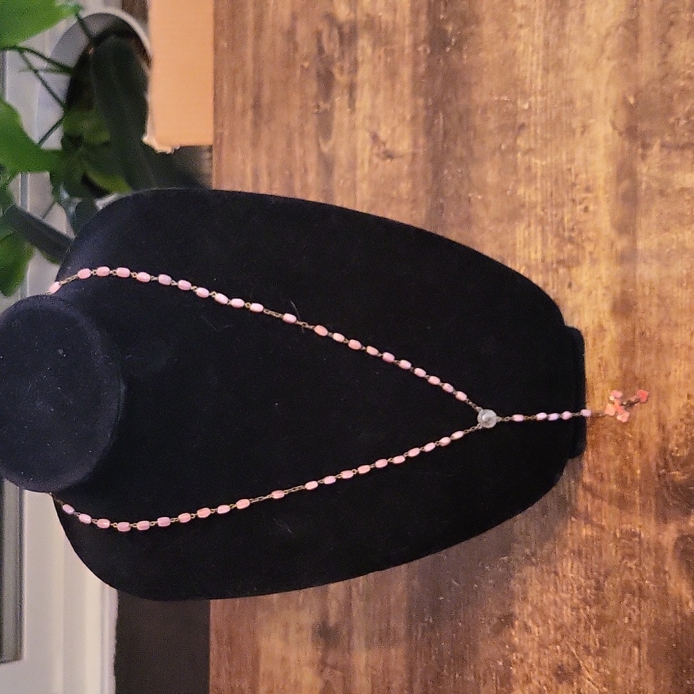 Vintage Pink Rosary